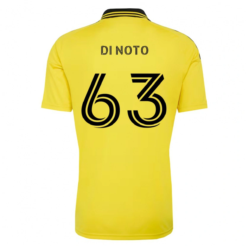 Danxen Pánské Gianmarco Di Noto #63 Žlutá Černá Domů Hráčské Dresy 2026/27 Dres