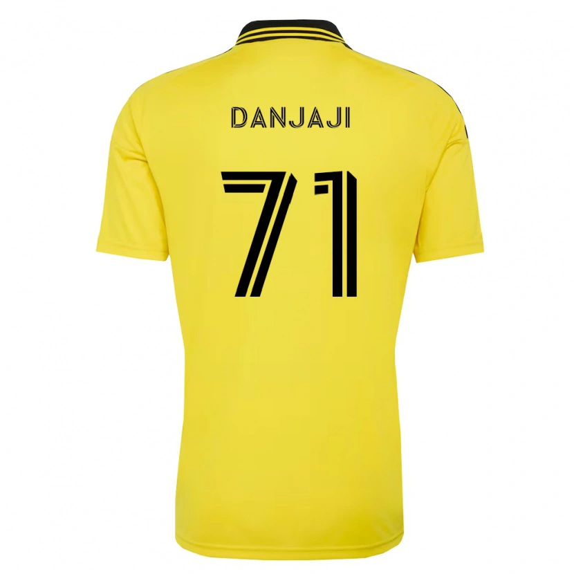 Danxen Pánské Jamil Danjaji #71 Žlutá Černá Domů Hráčské Dresy 2026/27 Dres