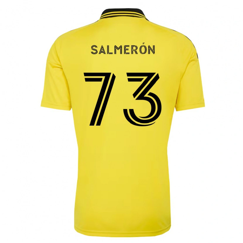 Danxen Pánské Jorge Salmerón #73 Žlutá Černá Domů Hráčské Dresy 2026/27 Dres
