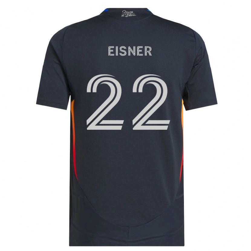 Danxen Pánské Wilson Eisner #22 Tmavě Šedá Červená Domů Hráčské Dresy 2026/27 Dres