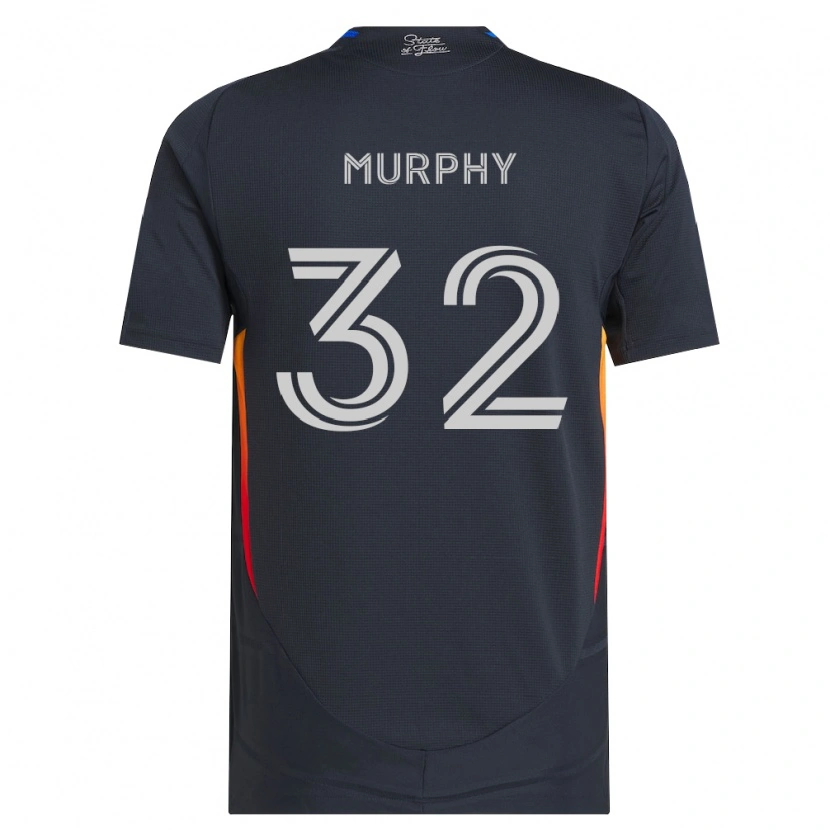 Danxen Pánské Ian Murphy #32 Tmavě Šedá Červená Domů Hráčské Dresy 2026/27 Dres