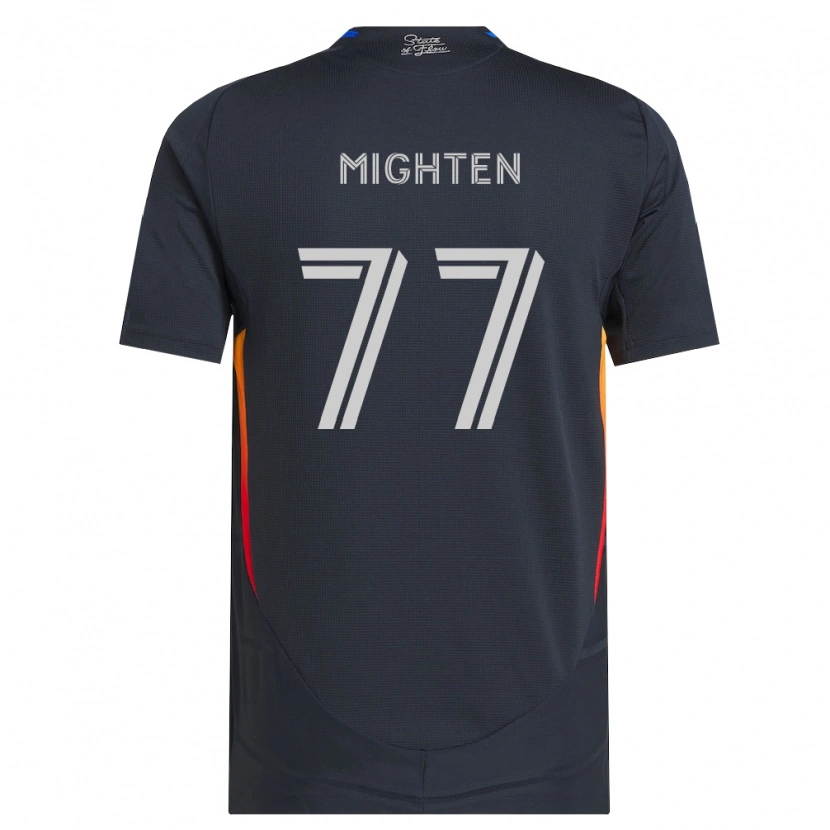Danxen Pánské Alex Mighten #77 Tmavě Šedá Červená Domů Hráčské Dresy 2026/27 Dres