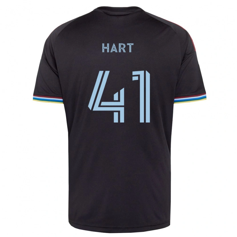 Danxen Pánské Victor Hart #41 Černá Nebesky Modrá Domů Hráčské Dresy 2026/27 Dres