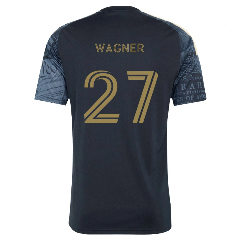 Danxen Pánské Kai Wagner #27 Tmavě Modrá Hnědá Domů Hráčské Dresy 2026/27 Dres