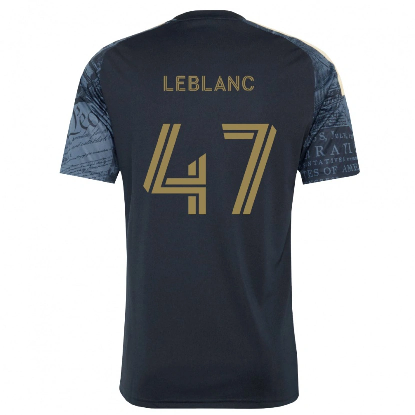 Danxen Pánské Kellan Leblanc #47 Tmavě Modrá Hnědá Domů Hráčské Dresy 2026/27 Dres