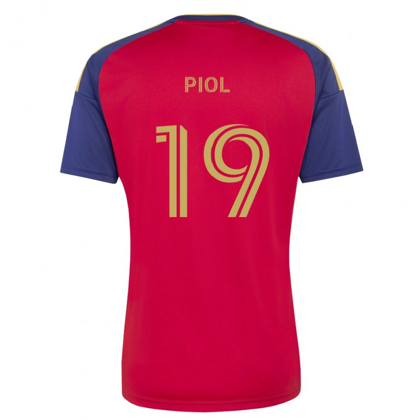 Danxen Pánské Ariath Piol #19 Královsky Modrá Hnědá Červená Domů Hráčské Dresy 2026/27 Dres