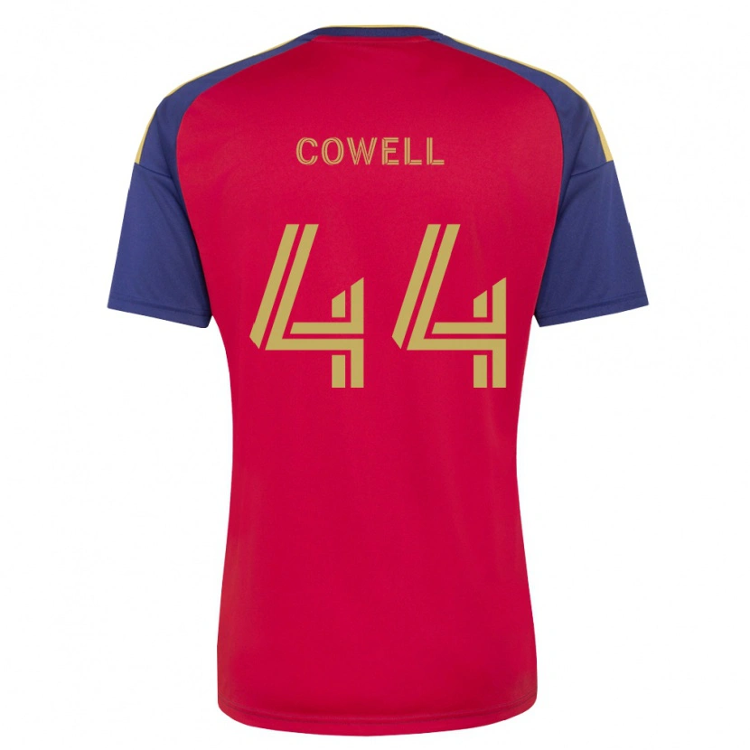 Danxen Pánské Chance Cowell #44 Královsky Modrá Hnědá Červená Domů Hráčské Dresy 2026/27 Dres
