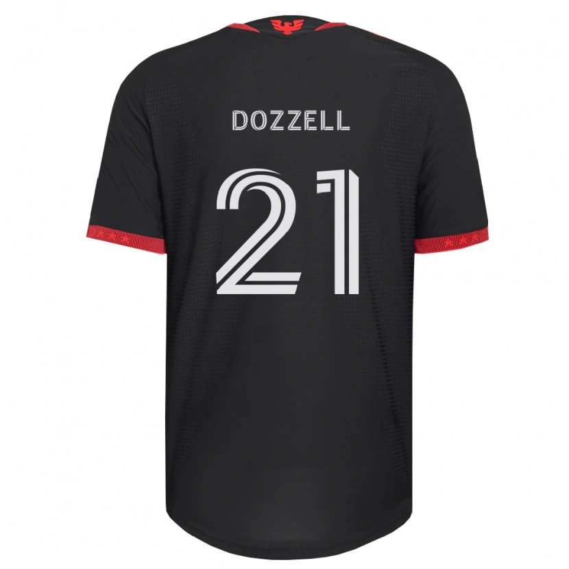 Danxen Pánské Andre Dozzell #21 Černá Bílá Červená Domů Hráčské Dresy 2026/27 Dres