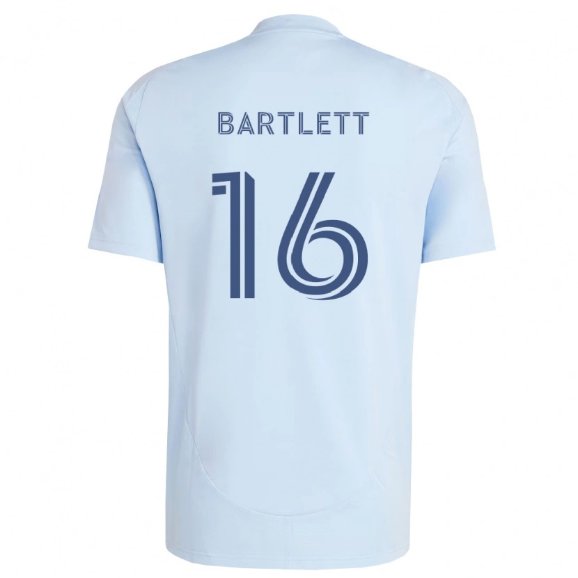 Danxen Pánské Jacob Bartlett #16 Světle Modrá Světle Šedá Domů Hráčské Dresy 2026/27 Dres