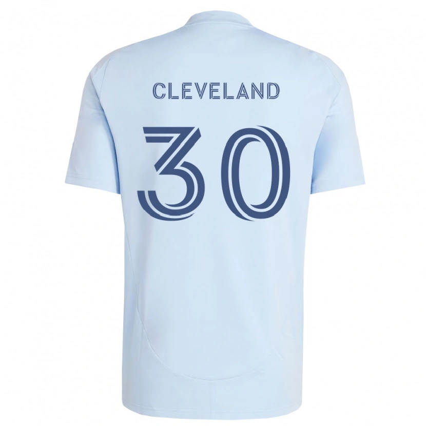 Danxen Pánské Stefan Cleveland #30 Světle Modrá Světle Šedá Domů Hráčské Dresy 2026/27 Dres