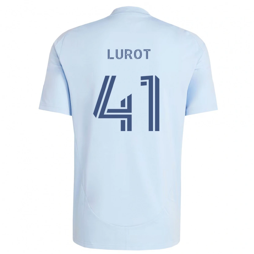 Danxen Pánské Pierre Lurot #41 Světle Modrá Světle Šedá Domů Hráčské Dresy 2026/27 Dres