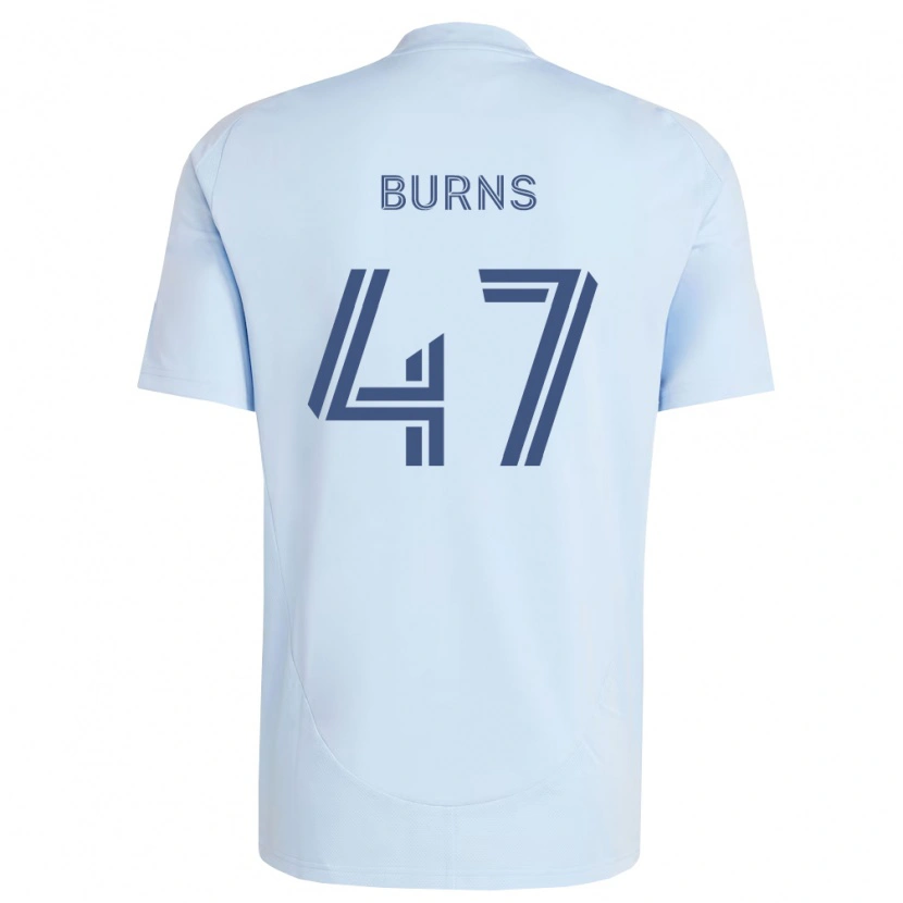 Danxen Pánské Trevor Burns #47 Světle Modrá Světle Šedá Domů Hráčské Dresy 2026/27 Dres