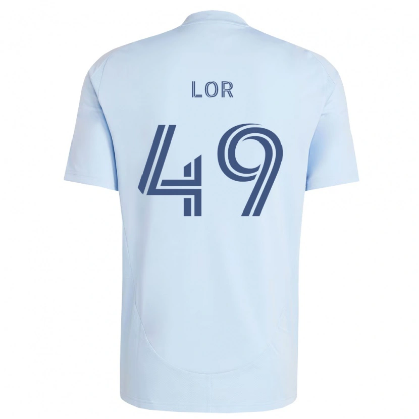 Danxen Pánské Troy Lor #49 Světle Modrá Světle Šedá Domů Hráčské Dresy 2026/27 Dres