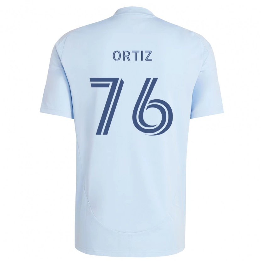 Danxen Pánské Johann Ortiz #76 Světle Modrá Světle Šedá Domů Hráčské Dresy 2026/27 Dres