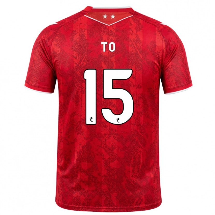 Danxen Pánské Zack To #15 Červená Bílá Domů Hráčské Dresy 2026/27 Dres