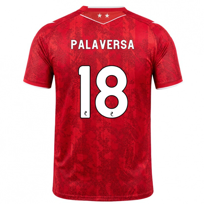 Danxen Pánské Ante Palaversa #18 Červená Bílá Domů Hráčské Dresy 2026/27 Dres