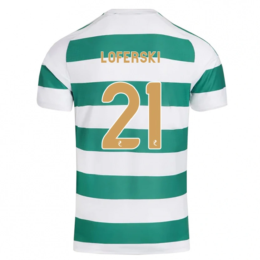 Danxen Pánské Kit Loferski #21 Tmavě Tyrkysová Bílá Domů Hráčské Dresy 2026/27 Dres