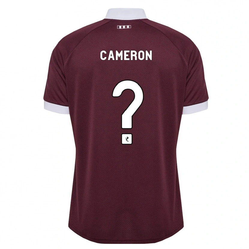Danxen Pánské Ruaridh Cameron #0 Purpurová Bílá Domů Hráčské Dresy 2026/27 Dres