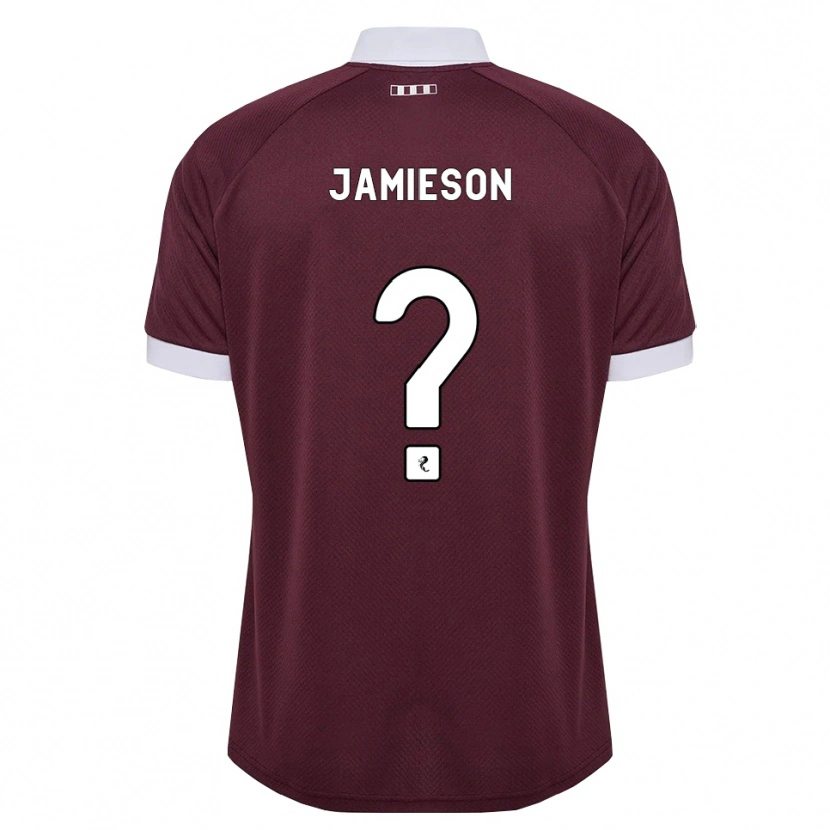 Danxen Pánské Finlay Jamieson #0 Purpurová Bílá Domů Hráčské Dresy 2026/27 Dres