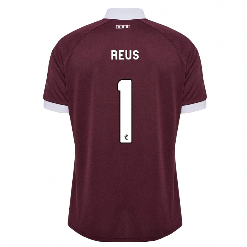 Danxen Pánské Beau Reus #1 Purpurová Bílá Domů Hráčské Dresy 2026/27 Dres