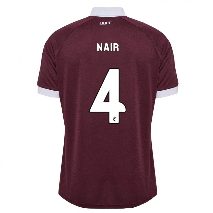 Danxen Pánské Kenzi Nair #4 Purpurová Bílá Domů Hráčské Dresy 2026/27 Dres