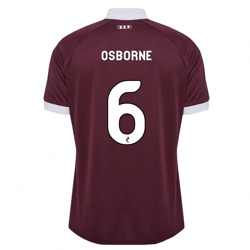 Danxen Pánské Alfie Osborne #6 Purpurová Bílá Domů Hráčské Dresy 2026/27 Dres