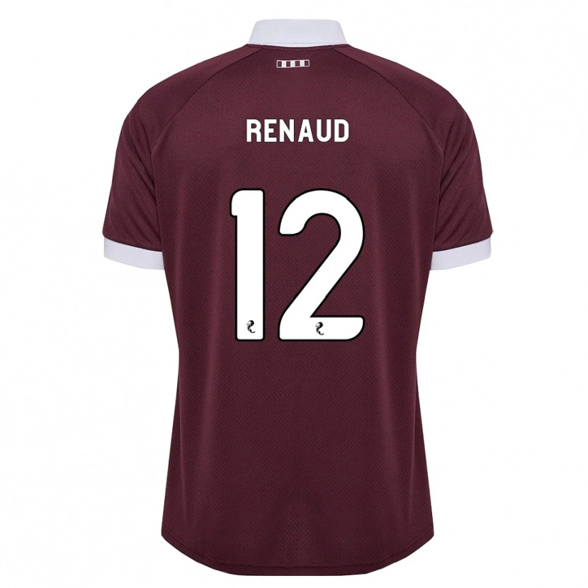 Danxen Pánské Tom Renaud #12 Purpurová Bílá Domů Hráčské Dresy 2026/27 Dres