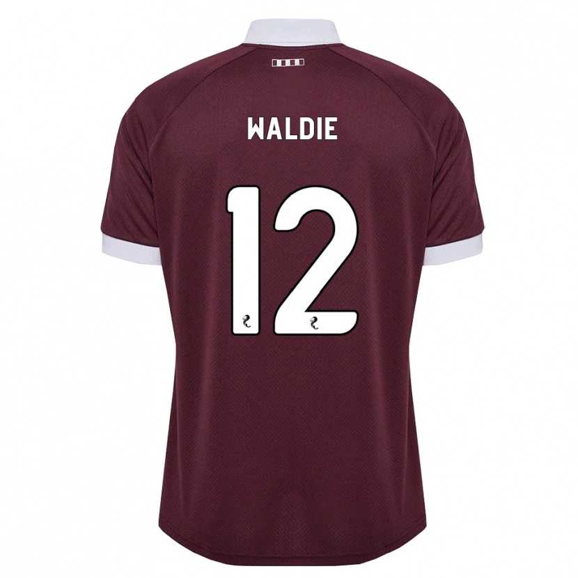 Danxen Pánské Lizzie Waldie #12 Purpurová Bílá Domů Hráčské Dresy 2026/27 Dres