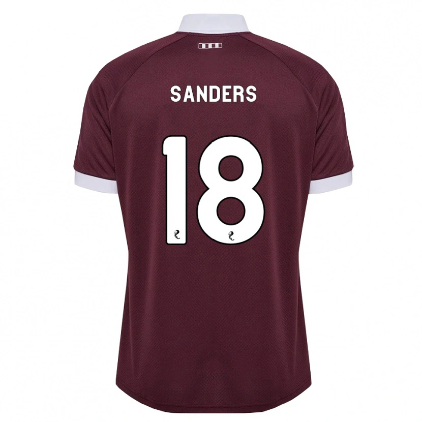 Danxen Pánské Charlie Sanders #18 Purpurová Bílá Domů Hráčské Dresy 2026/27 Dres