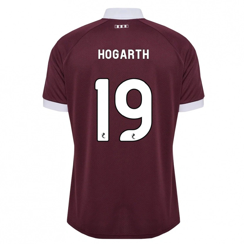 Danxen Pánské Taylor Hogarth #19 Purpurová Bílá Domů Hráčské Dresy 2026/27 Dres