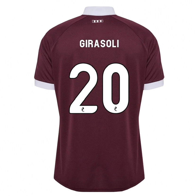 Danxen Pánské Carly Girasoli #20 Purpurová Bílá Domů Hráčské Dresy 2026/27 Dres
