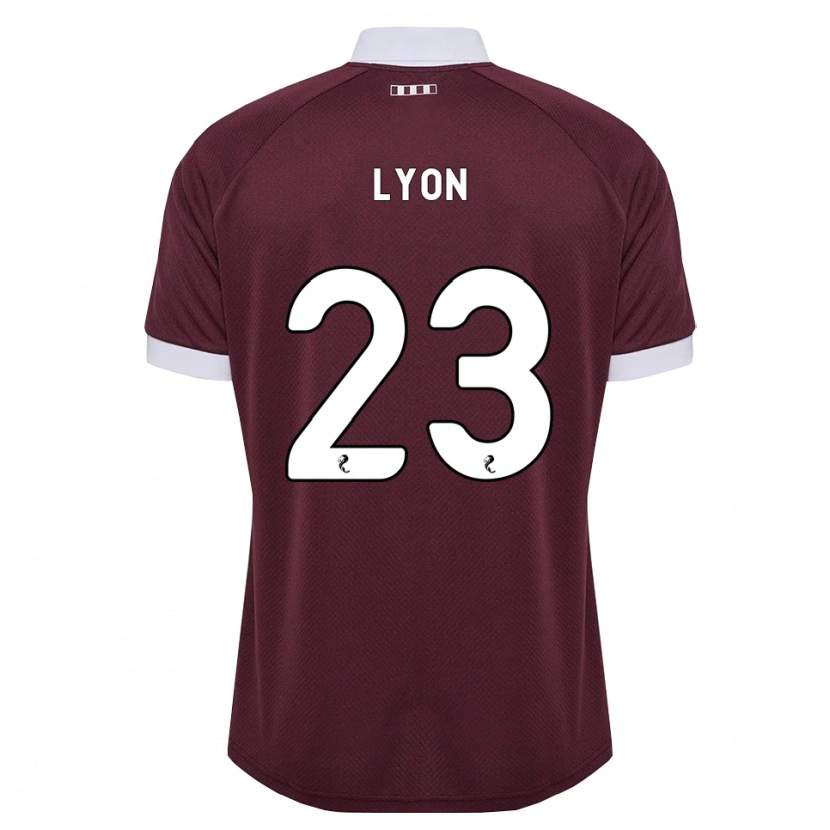 Danxen Pánské Jack Lyon #23 Purpurová Bílá Domů Hráčské Dresy 2026/27 Dres