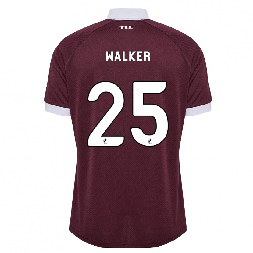 Danxen Pánské Liam Walker #25 Purpurová Bílá Domů Hráčské Dresy 2026/27 Dres