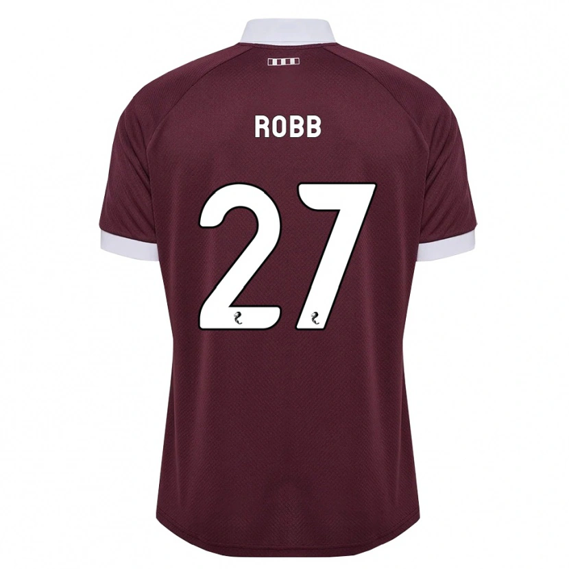 Danxen Pánské Callen Robb #27 Purpurová Bílá Domů Hráčské Dresy 2026/27 Dres
