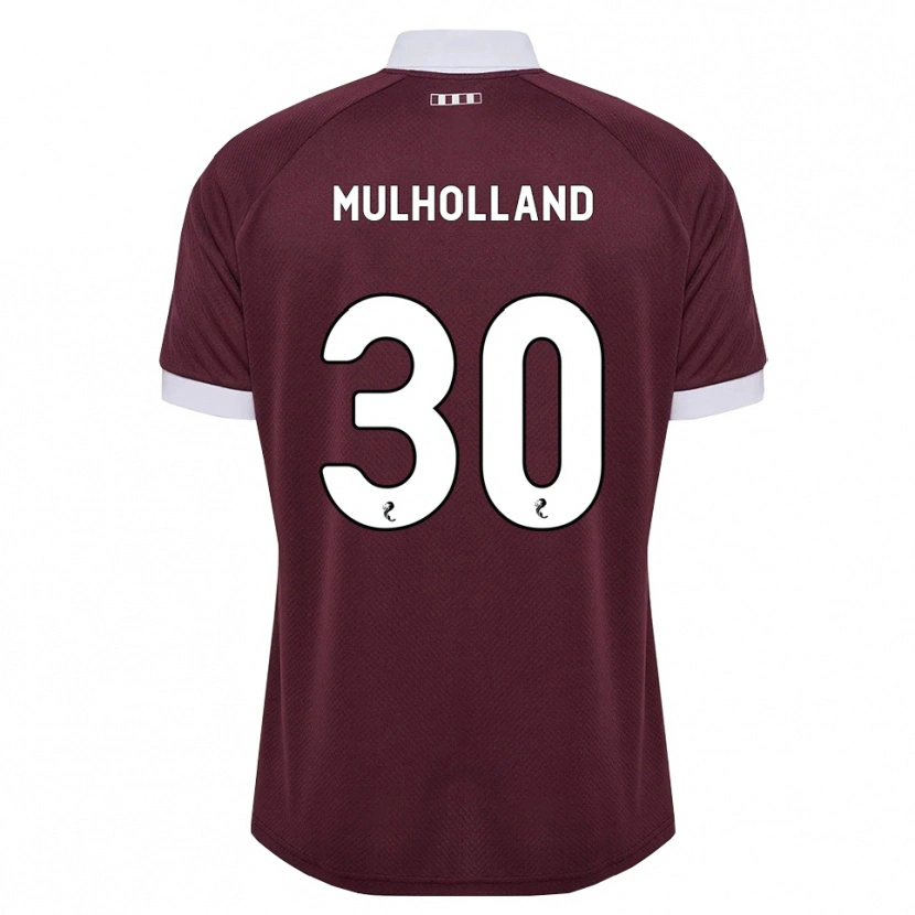 Danxen Pánské James Mulholland #30 Purpurová Bílá Domů Hráčské Dresy 2026/27 Dres