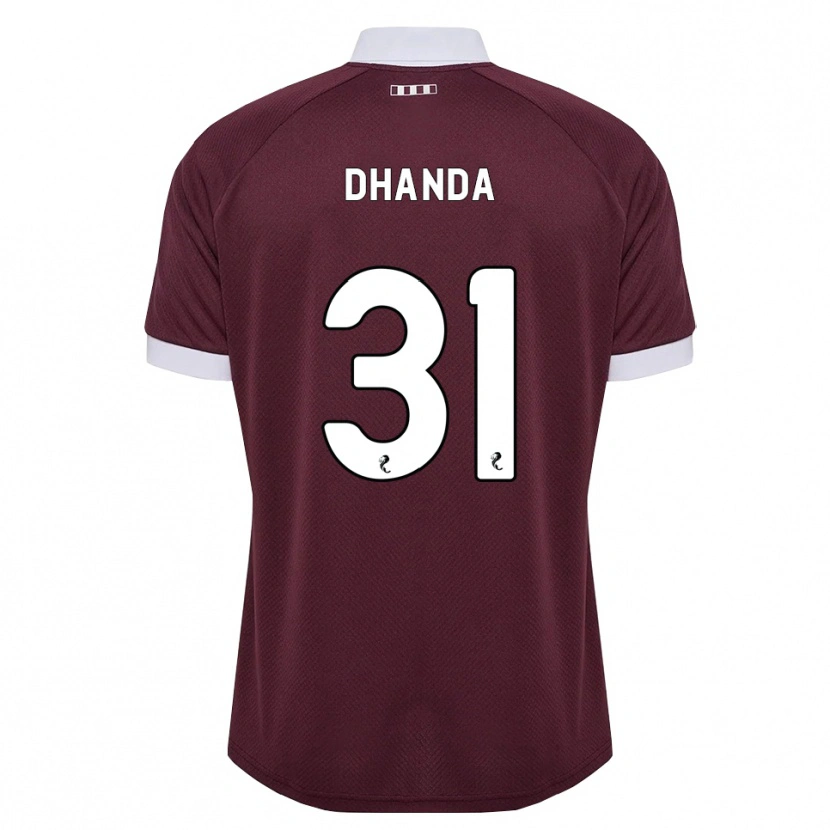 Danxen Pánské Yan Dhanda #31 Purpurová Bílá Domů Hráčské Dresy 2026/27 Dres