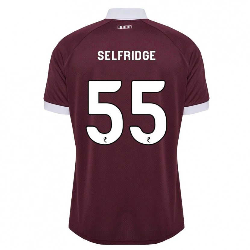 Danxen Pánské Louis Selfridge #55 Purpurová Bílá Domů Hráčské Dresy 2026/27 Dres