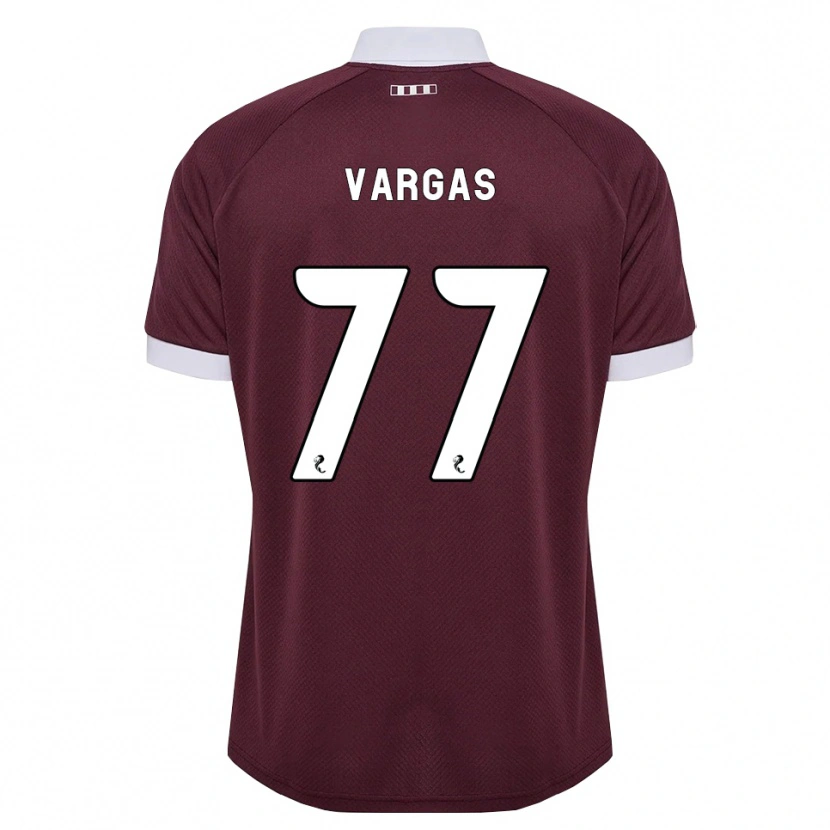 Danxen Pánské Kenneth Vargas #77 Purpurová Bílá Domů Hráčské Dresy 2026/27 Dres