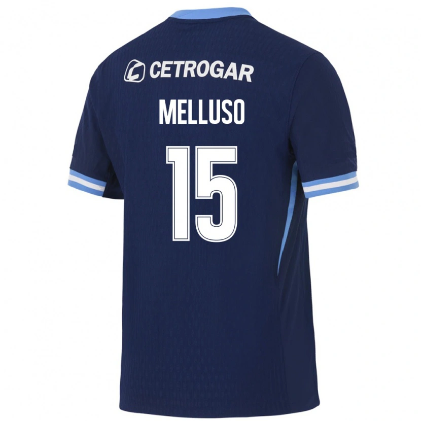 Danxen Pánské Mateo Melluso #15 Královsky Modrá Světle Modrá Bílá Daleko Hráčské Dresy 2026/27 Dres