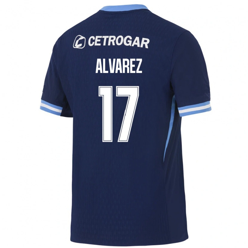 Danxen Pánské Lucas Alvarez #17 Královsky Modrá Světle Modrá Bílá Daleko Hráčské Dresy 2026/27 Dres