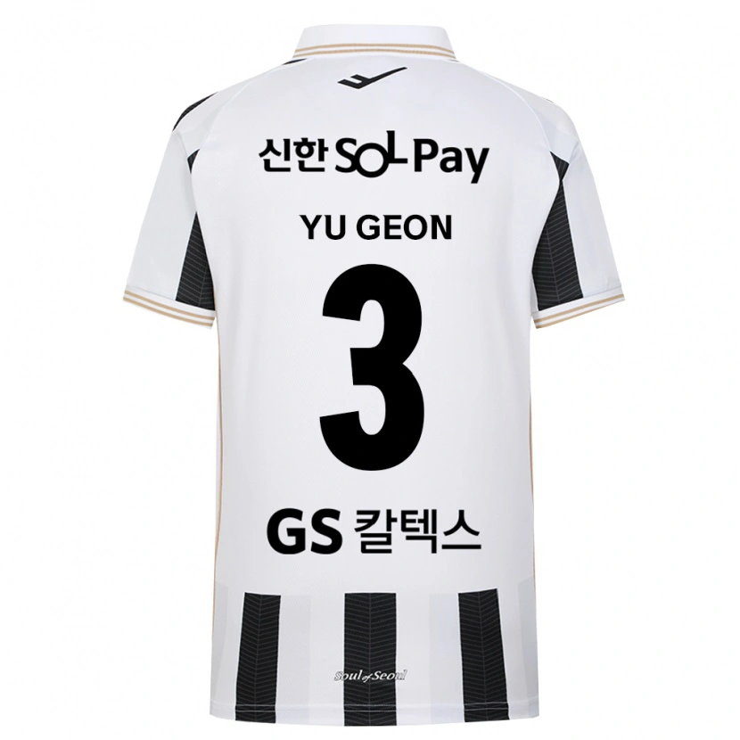 Danxen Pánské Yu-Geon Kim #3 Černá Bílá Daleko Hráčské Dresy 2026/27 Dres