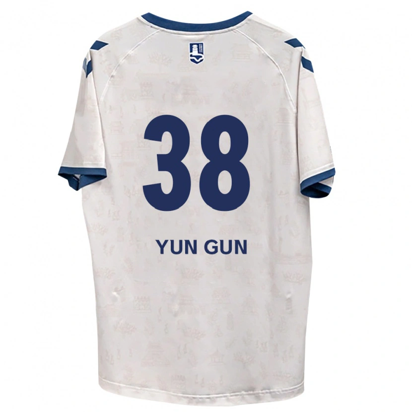 Danxen Pánské Yun-Gun Lee #38 Královsky Modrá Bílá Daleko Hráčské Dresy 2026/27 Dres
