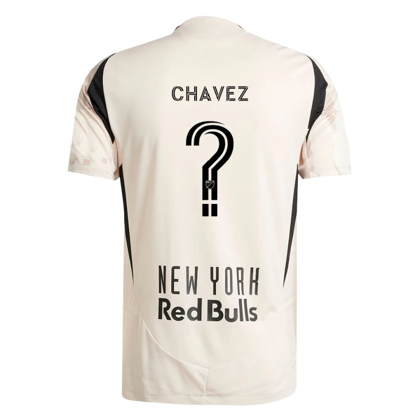 Danxen Pánské Sebasthian Chavez #0 Off-White Červená Černá Daleko Hráčské Dresy 2026/27 Dres