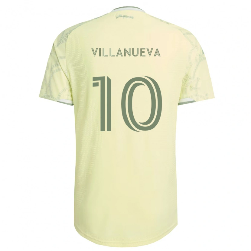 Danxen Pánské Jordan Villanueva #10 Béžová Bílá Daleko Hráčské Dresy 2026/27 Dres