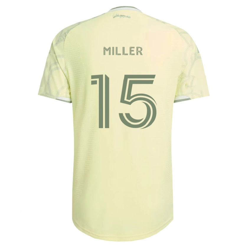 Danxen Pánské Eric Miller #15 Béžová Bílá Daleko Hráčské Dresy 2026/27 Dres