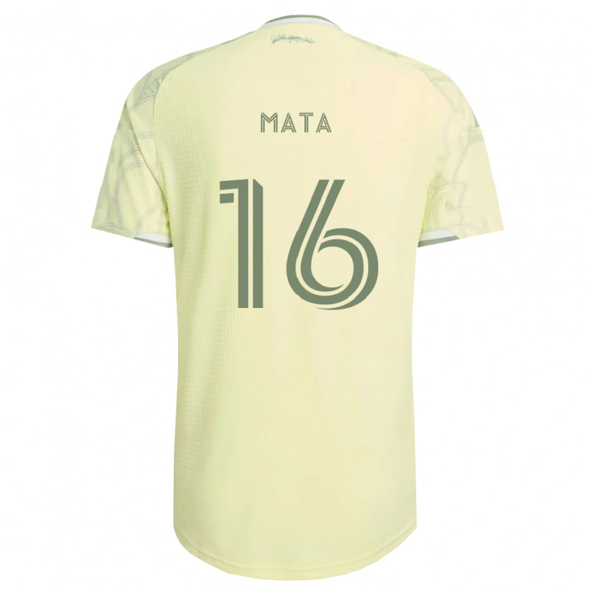 Danxen Pánské Aric Mata #16 Béžová Bílá Daleko Hráčské Dresy 2026/27 Dres