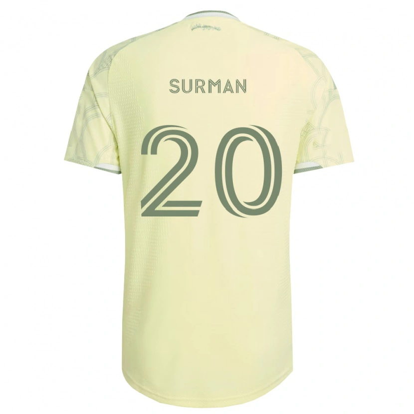 Danxen Pánské Finn Surman #20 Béžová Bílá Daleko Hráčské Dresy 2026/27 Dres