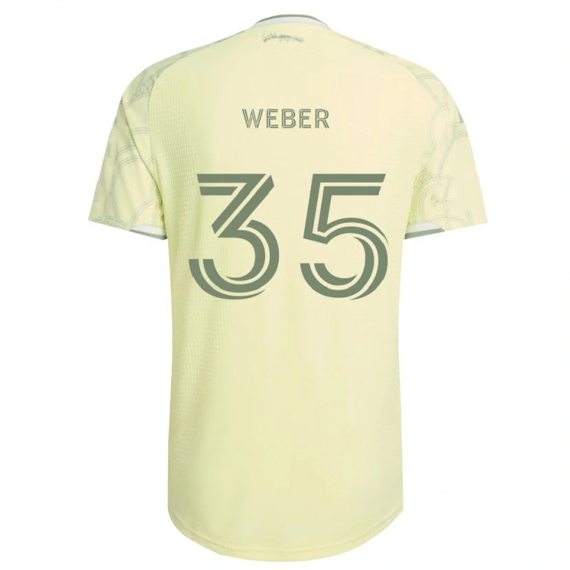 Danxen Pánské Tristan Weber #35 Béžová Bílá Daleko Hráčské Dresy 2026/27 Dres