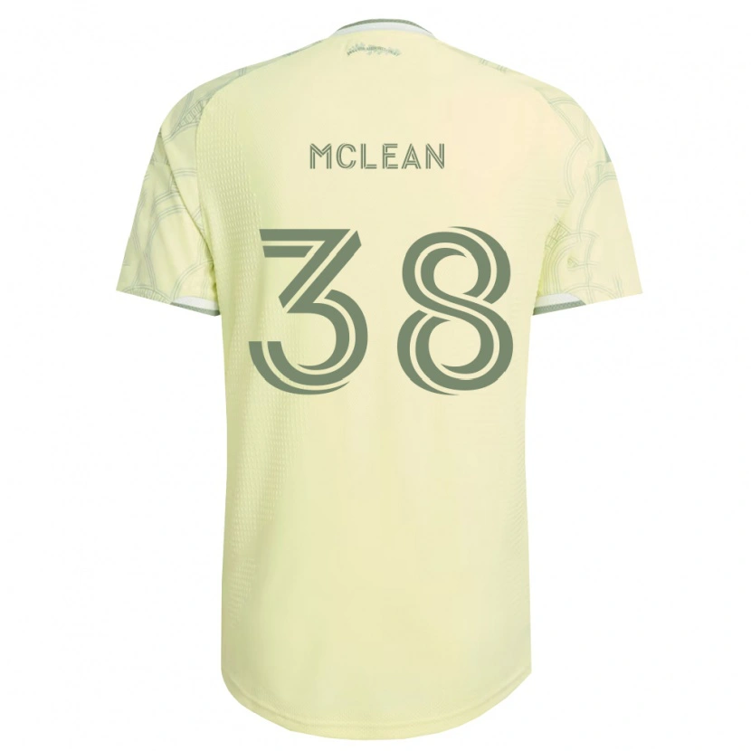 Danxen Pánské Justin Mclean #38 Béžová Bílá Daleko Hráčské Dresy 2026/27 Dres
