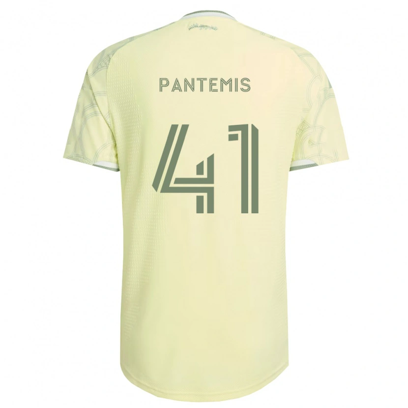 Danxen Pánské James Pantemis #41 Béžová Bílá Daleko Hráčské Dresy 2026/27 Dres